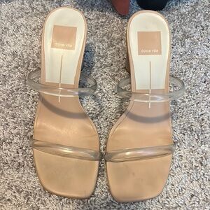 Dolce Vita Clear Nude Heel